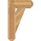 Ekena Millwork Traditional Craftsman Rough Sawn Bracket, Western Red Cedar, 6"W x 20"D x 32"H BKT06X20X32TRA04RWR - alternate 2